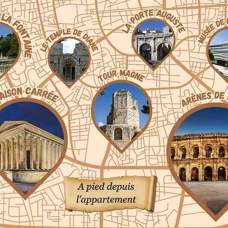 Apartamento Domus Romana - Centre De Arenes Nîmes